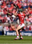 25 May 2025; Mark Coleman of Cork scores a long range point during the Munster GAA Hurling Senior Championship Round 5 match between Cork and Waterford at SuperValu Páirc Ui Chaoimh in Cork. Photo by Piaras Ó Mídheach/Sportsfile