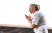 30 May 2025; Republic of Ireland head coach Carla Ward before the UEFA Women's Nations League, League B match between Türkiye and Republic of Ireland at Esenler Stadium in Istanbul, Türkiye. Photo by Stephen McCarthy/Sportsfile