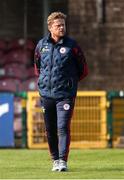 30 May 2025; Shelbourne manager Damien Duff before the SSE Airtricity Men's Premier Division match between Cork City and Shelbourne at Turner's Cross in Cork. Photo by Michael P Ryan/Sportsfile