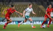 30 May 2025; Aoife Mannion of Republic of Ireland in action against Miray Cin of Türkiye during the UEFA Women's Nations League, League B match between Türkiye and Republic of Ireland at Esenler Stadium in Istanbul, Türkiye. Photo by Stephen McCarthy/Sportsfile