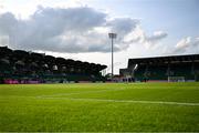 30 May 2025; A general view of the pitch before the SSE Airtricity Men's Premier Division match between Shamrock Rovers and Galway United at Tallaght Stadium in Dublin. Photo by Piaras Ó Mídheach/Sportsfile
