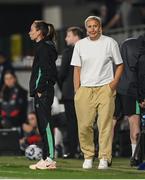 30 May 2025; Republic of Ireland head coach Carla Ward during the UEFA Women's Nations League, League B match between Türkiye and Republic of Ireland at Esenler Stadium in Istanbul, Türkiye. Photo by Stephen McCarthy/Sportsfile