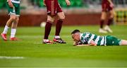 30 May 2025; Aaron McEneff of Shamrock Rovers after a missed chance during the SSE Airtricity Men's Premier Division match between Shamrock Rovers and Galway United at Tallaght Stadium in Dublin. Photo by Piaras Ó Mídheach/Sportsfile