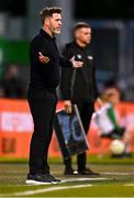 30 May 2025; Shamrock Rovers manager Stephen Bradley during the SSE Airtricity Men's Premier Division match between Shamrock Rovers and Galway United at Tallaght Stadium in Dublin. Photo by Piaras Ó Mídheach/Sportsfile