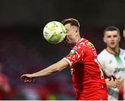 30 May 2025; Daniel Kelly of Shelbourne during the SSE Airtricity Men's Premier Division match between Cork City and Shelbourne at Turner's Cross in Cork. Photo by Michael P Ryan/Sportsfile