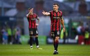 30 May 2025; Keith Buckley of Bohemians during the SSE Airtricity Men's Premier Division match between Bohemians and Derry City at Dalymount Park in Dublin. Photo by Seb Daly/Sportsfile