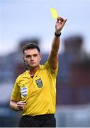 30 May 2025; Referee Rob Hennessy during the SSE Airtricity Men's Premier Division match between Bohemians and Derry City at Dalymount Park in Dublin. Photo by Seb Daly/Sportsfile