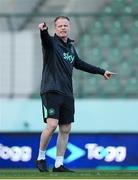 30 May 2025; Republic of Ireland assistant head coach Alan Mahon during the UEFA Women's Nations League, League B match between Türkiye and Republic of Ireland at Esenler Stadium in Istanbul, Türkiye.  Photo by Stephen McCarthy/Sportsfile