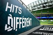 31 May 2025; A general view before the United Rugby Championship quarter-final match between Leinster and Scarlets at the Aviva Stadium in Dublin. Photo by Brendan Moran/Sportsfile