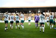 30 May 2025; Republic of Ireland players before during the UEFA Women's Nations League, League B match between Türkiye and Republic of Ireland at Esenler Stadium in Istanbul, Türkiye. Photo by Stephen McCarthy/Sportsfile