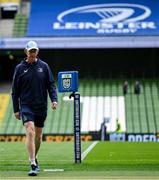 31 May 2025; Leinster head coach Leo Cullen before the United Rugby Championship quarter-final match between Leinster and Scarlets at the Aviva Stadium in Dublin. Photo by Brendan Moran/Sportsfile