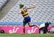 31 May 2025;Robbie Fallon of Roscommon celebrates after scoring his side's third goal  during the Nickey Rackard Cup final match between Mayo and Roscommon at Croke Park in Dublin. Photo by Stephen Marken/Sportsfile