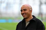 31 May 2025; Former Ireland international Simon Zebo before the United Rugby Championship quarter-final match between Leinster and Scarlets at the Aviva Stadium in Dublin. Photo by Tyler Miller/Sportsfile