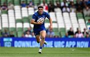 31 May 2025; Jimmy O'Brien of Leinster during the United Rugby Championship quarter-final match between Leinster and Scarlets at the Aviva Stadium in Dublin. Photo by Seb Daly/Sportsfile