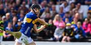 31 May 2025; Paddy McCormack of Tipperary shoots to score a goal, in the 38th minute, during the oneills.com GAA Hurling All-Ireland U20 Championship final match between Kilkenny and Tipperary at UPMC Nowlan Park in Kilkenny. Photo by Ray McManus/Sportsfile