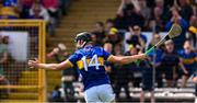 31 May 2025; Paddy McCormack of Tipperary celebrates scoring a goal, in the 38th minute, during the oneills.com GAA Hurling All-Ireland U20 Championship final match between Kilkenny and Tipperary at UPMC Nowlan Park in Kilkenny. Photo by Ray McManus/Sportsfile