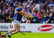 31 May 2025; Paddy McCormack of Tipperary shoots to score a goal, in the 38th minute, during the oneills.com GAA Hurling All-Ireland U20 Championship final match between Kilkenny and Tipperary at UPMC Nowlan Park in Kilkenny. Photo by Ray McManus/Sportsfile