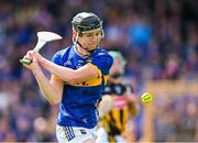 31 May 2025; Paddy McCormack celebrates his and Tipperary's second goal, in the 51st minute, during the oneills.com GAA Hurling All-Ireland U20 Championship final match between Kilkenny and Tipperary at UPMC Nowlan Park in Kilkenny. Photo by Ray McManus/Sportsfile