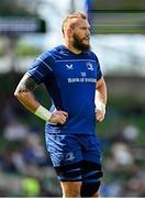31 May 2025; RG Snyman of Leinster during the United Rugby Championship quarter-final match between Leinster and Scarlets at the Aviva Stadium in Dublin. Photo by Seb Daly/Sportsfile