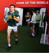 31 May 2025; David Clifford of Kerry runs out before the GAA Football All-Ireland Senior Championship Round 2 match between Cork and Kerry at SuperValu Páirc Uí Chaoimh in Cork. Photo by David Fitzgerald/Sportsfile