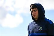 31 May 2025; Senan Lambe of Roscommon returns to the dressing room after walking the pitch before the GAA Football All-Ireland Senior Championship Round 2 match between Roscommon and Meath at King & Moffatt Dr Hyde Park in Roscommon. Photo by Tom Beary/Sportsfile