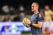 31 May 2025; Munster interim coach Ian Costello before during the United Rugby Championship quarter-final match between Hollywoodbets Sharks and Munster at Kings Park Stadium in Durban, South Africa. Photo by Shaun Roy/Sportsfile
