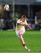 31 May 2025; Rory Scannell of Munster warms before during the United Rugby Championship quarter-final match between Hollywoodbets Sharks and Munster at Kings Park Stadium in Durban, South Africa. Photo by Shaun Roy/Sportsfile