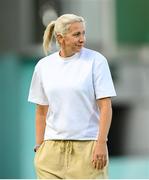 30 May 2025; Republic of Ireland head coach Carla Ward before the UEFA Women's Nations League, League B match between Türkiye and Republic of Ireland at Esenler Stadium in Istanbul, Türkiye. Photo by Stephen McCarthy/Sportsfile