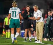 30 May 2025; Republic of Ireland head coach Carla Ward during the UEFA Women's Nations League, League B match between Türkiye and Republic of Ireland at Esenler Stadium in Istanbul, Türkiye. Photo by Stephen McCarthy/Sportsfile
