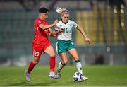 30 May 2025; Denise O’Sullivan of Republic of Ireland in action against Elif Keskin of Türkiye during the UEFA Women's Nations League, League B match between Türkiye and Republic of Ireland at Esenler Stadium in Istanbul, Türkiye. Photo by Stephen McCarthy/Sportsfile