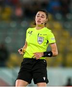 30 May 2025; Referee Kristina Georgieva during the UEFA Women's Nations League, League B match between Türkiye and Republic of Ireland at Esenler Stadium in Istanbul, Türkiye. Photo by Stephen McCarthy/Sportsfile