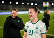 30 May 2025; Emily Murphy of Republic of Ireland after the UEFA Women's Nations League, League B match between Türkiye and Republic of Ireland at Esenler Stadium in Istanbul, Türkiye. Photo by Stephen McCarthy/Sportsfile