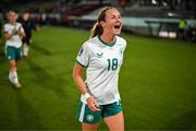 30 May 2025; Kyra Carusa of Republic of Ireland after the UEFA Women's Nations League, League B match between Türkiye and Republic of Ireland at Esenler Stadium in Istanbul, Türkiye. Photo by Stephen McCarthy/Sportsfile