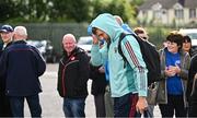 31 May 2025; Aidan O'Shea of Mayo arrives for the GAA Football All-Ireland Senior Championship Round 2 match between Tyrone and Mayo at O'Neills Healy Park in Omagh, Tyrone. Photo by Piaras Ó Mídheach/Sportsfile