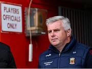 31 May 2025; Acting Mayo manager Stephen Rochford before the GAA Football All-Ireland Senior Championship Round 2 match between Tyrone and Mayo at O'Neills Healy Park in Omagh, Tyrone. Photo by Piaras Ó Mídheach/Sportsfile