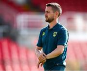 30 May 2025; Cork City coach Liam Kearney before the SSE Airtricity Men's Premier Division match between Cork City and Shelbourne at Turner's Cross in Cork. Photo by Michael P Ryan/Sportsfile