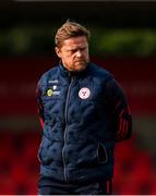 30 May 2025; Shelbourne manager Damien Duff before the SSE Airtricity Men's Premier Division match between Cork City and Shelbourne at Turner's Cross in Cork. Photo by Michael P Ryan/Sportsfile