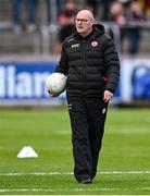 31 May 2025; Tyrone manager Malachy O'Rourke before the GAA Football All-Ireland Senior Championship Round 2 match between Tyrone and Mayo at O'Neills Healy Park in Omagh, Tyrone. Photo by Piaras Ó Mídheach/Sportsfile