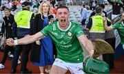 31 May 2025; Dylan Dawson of London after the final whistle in the Christy Ring Cup final match between Derry and London at Croke Park in Dublin. Photo by Stephen Marken/Sportsfile