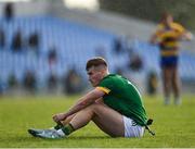 31 May 2025; Ruairi Kinsella of Meath reacts after the his side’s draw in the GAA Football All-Ireland Senior Championship Round 2 match between Roscommon and Meath at King & Moffatt Dr Hyde Park in Roscommon. Photo by Tom Beary/Sportsfile