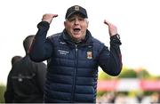 31 May 2025; Acting Mayo manager Stephen Rochford during the GAA Football All-Ireland Senior Championship Round 2 match between Tyrone and Mayo at O'Neills Healy Park in Omagh, Tyrone. Photo by Piaras Ó Mídheach/Sportsfile