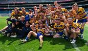 31 May 2025; Roscommon players celebrate after their side's victory in the Nickey Rackard Cup final match between Mayo and Roscommon at Croke Park in Dublin. Photo by Stephen Marken/Sportsfile