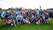 31 May 2025; Tipperary players, including the captain Sam O'Farrell, celebrate after the oneills.com GAA Hurling All-Ireland U20 Championship final match between Kilkenny and Tipperary at UPMC Nowlan Park in Kilkenny. Photo by Ray McManus/Sportsfile