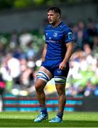 31 May 2025; Scott Penny of Leinster during the United Rugby Championship quarter-final match between Leinster and Scarlets at the Aviva Stadium in Dublin. Photo by Brendan Moran/Sportsfile