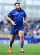 31 May 2025; Rabah Slimani of Leinster during the United Rugby Championship quarter-final match between Leinster and Scarlets at the Aviva Stadium in Dublin. Photo by Brendan Moran/Sportsfile