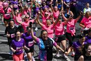 1 June 2025; Participants during the 2025 Vhi Women’s Mini Marathon. More than 28,500 women from all over the country took to the streets of Dublin to run, walk and jog the 10km route, raising much needed funds for hundreds of charities. For further information please log on to www.vhiwomensminimarathon.ie Photo by David Fitzgerald/Sportsfile Photo by David Fitzgerald/Sportsfile