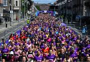 1 June 2025; Participants during the 2025 Vhi Women’s Mini Marathon. More than 28,500 women from all over the country took to the streets of Dublin to run, walk and jog the 10km route, raising much needed funds for hundreds of charities. For further information please log on to www.vhiwomensminimarathon.ie Photo by David Fitzgerald/Sportsfile Photo by David Fitzgerald/Sportsfile