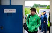 1 June 2025; Dáire Ó Baoill of Donegal arrives before the GAA Football All-Ireland Senior Championship Round 2 match between Cavan and Donegal at Kingspan Breffni in Cavan. Photo by Brendan Moran/Sportsfile