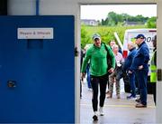 1 June 2025; Michael Murphy of Donegal arrives before the GAA Football All-Ireland Senior Championship Round 2 match between Cavan and Donegal at Kingspan Breffni in Cavan. Photo by Brendan Moran/Sportsfile
