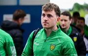 1 June 2025; Shane O'Donnell of Donegal arrives before the GAA Football All-Ireland Senior Championship Round 2 match between Cavan and Donegal at Kingspan Breffni in Cavan. Photo by Brendan Moran/Sportsfile